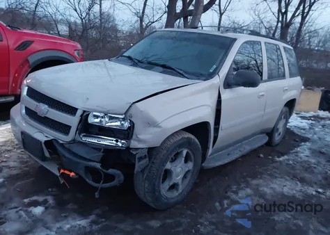 2009 Chevrolet Trailblazer Lt from USA, damaged, VIN 1GNDT33S192128070